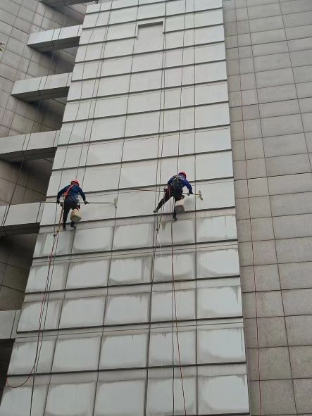 岳池高空外墙清洗